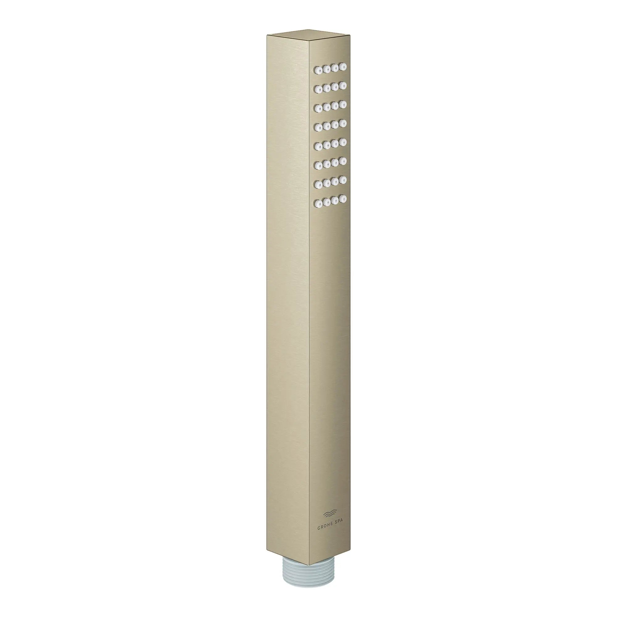 Euphoria Cube+ Stick Hand Shower - 1 Spray, 1.75 GPM (6.6 L/min) // BRUSHED NICKEL INFINITYFINISH // 161401_Euphoria_SiloRight_26867EN0_0001_Feb2023_0_CDNwebp.webp