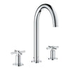 [20659000] 8-inch Widespread 2-Handle M-Size Bathroom Faucet, 1.2 GPM (4.5 L/min) - GROHE StarLight Chrome