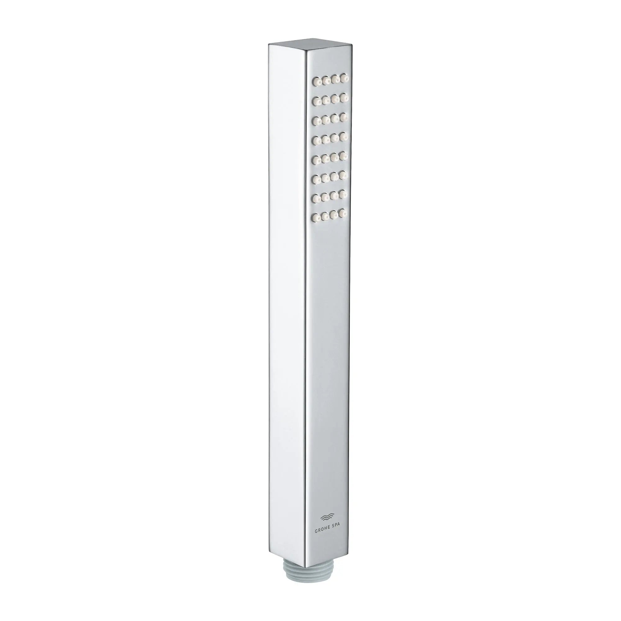 Euphoria Cube+ Stick Hand Shower - 1 Spray, 1.75 GPM (6.6 L/min) // GROHE STARLIGHT CHROME // 161433_Euphoria_SiloRight_26867000_0001_Feb2023_0_CDNwebp.webp