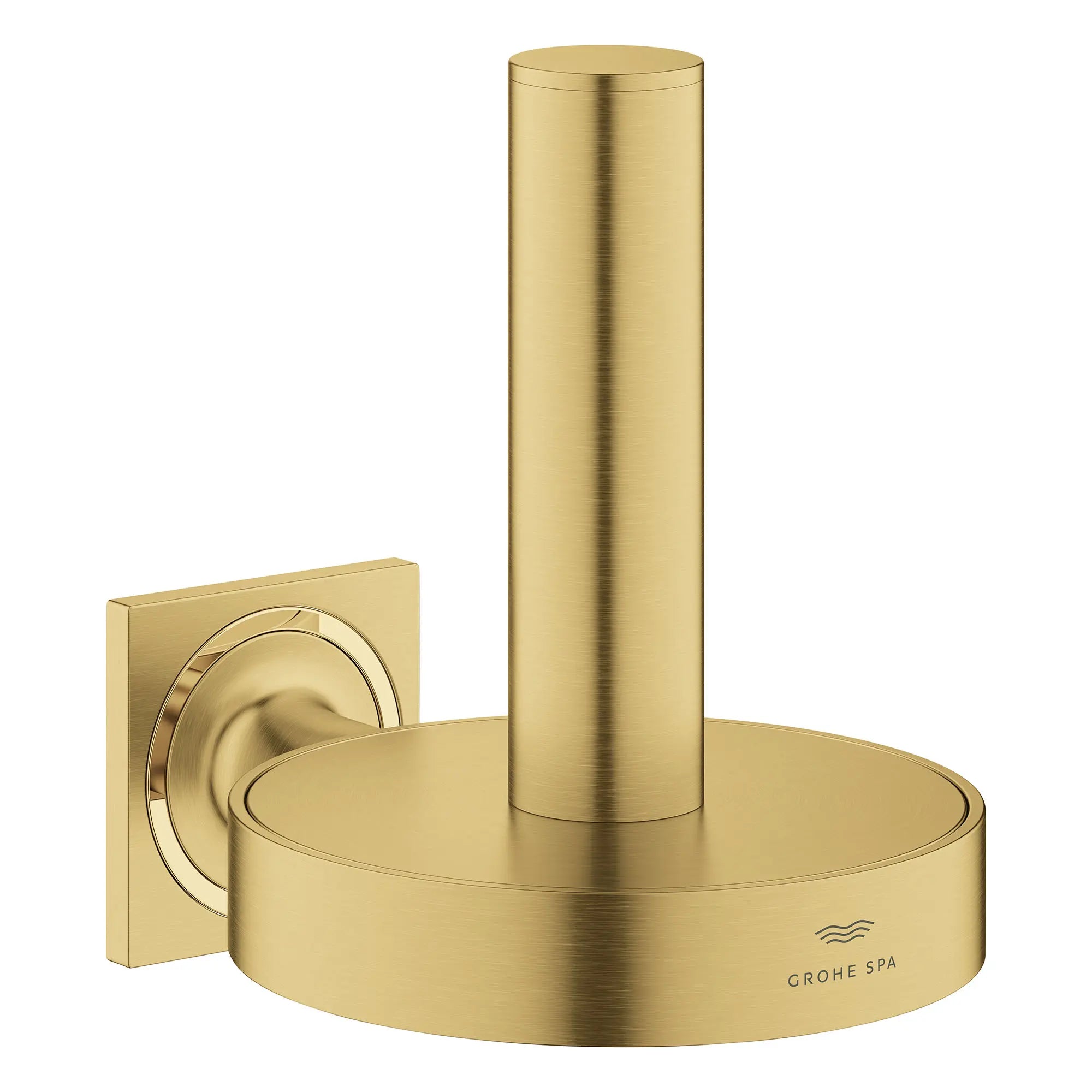 Allure Reserve Toilet Paper Holder // BRUSHED COOL SUNRISE // 161471_Allure_SiloRight_40956GN1_0001_Feb2023_0_CDNwebp.webp