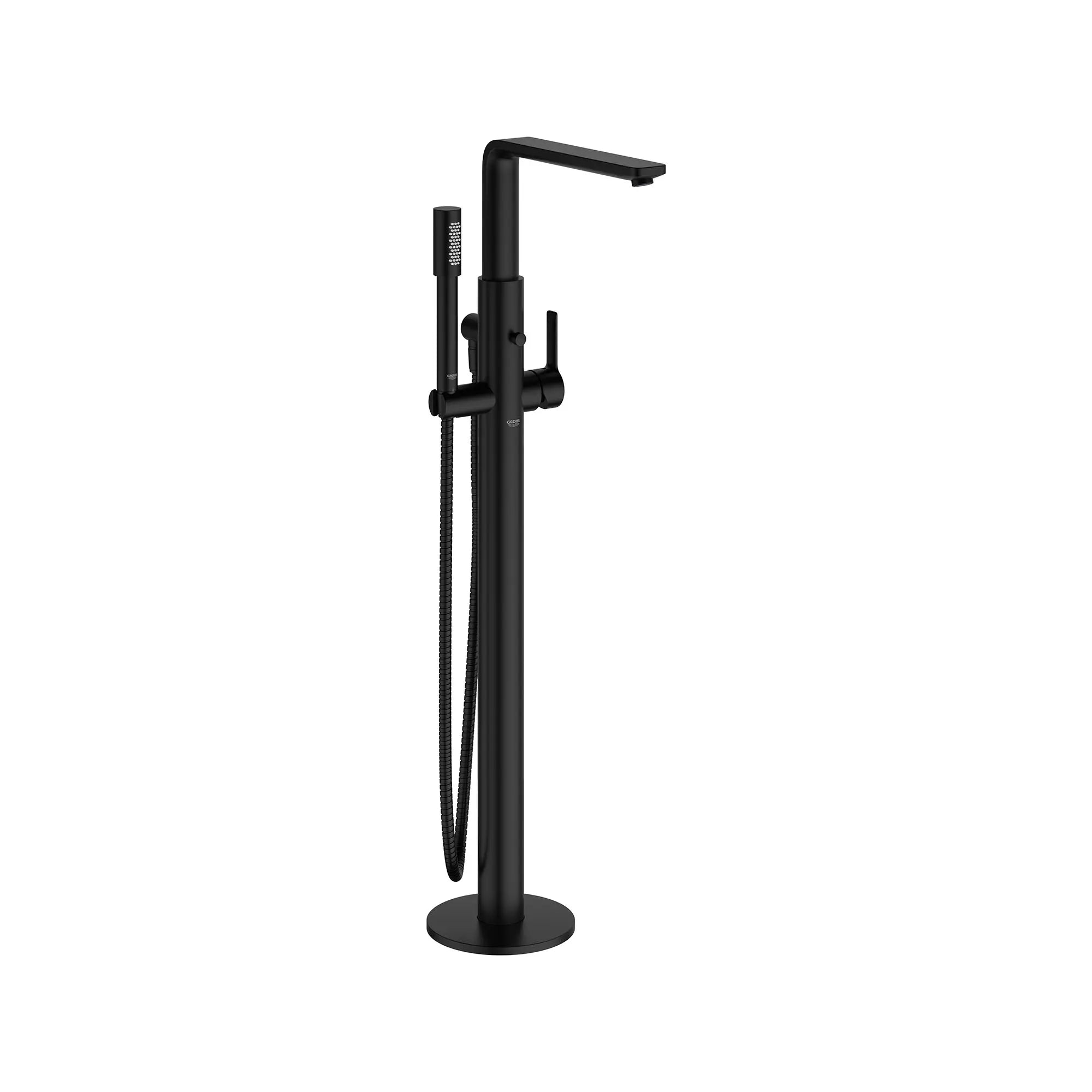Single-Handle Freestanding Tub Faucet with 1.75 GPM (6.6 L/min) Hand Shower // MATTE BLACK // 161518_Lineare_SiloRight_237922431_0001_Feb2023_0_CDNwebp_56b44878-85ad-499f-8ccd-b3d2d4bd1eaa.webp
