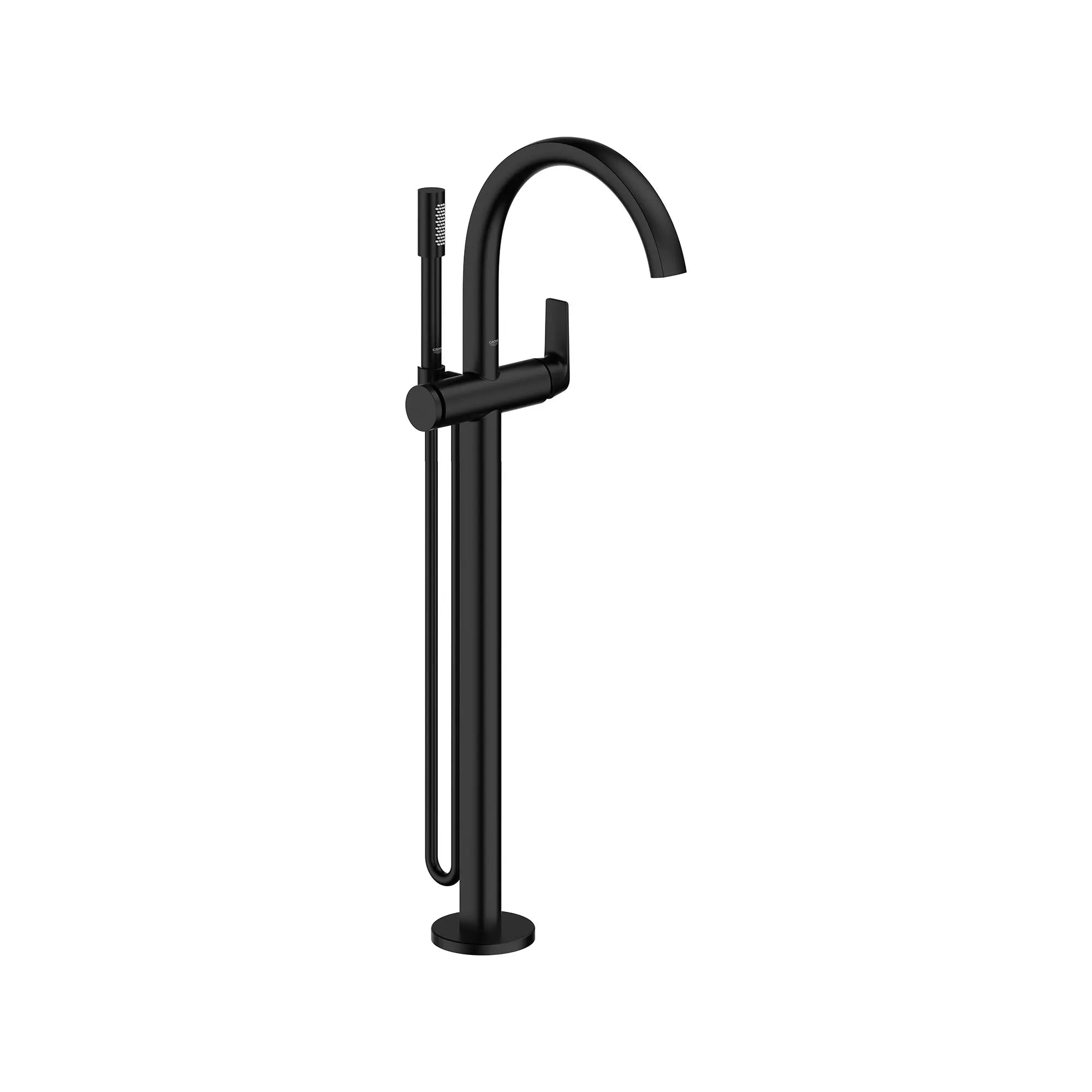 Single-Handle Freestanding Tub Faucet with 1.75 GPM (6.6 L/min) Hand Shower // MATTE BLACK // 161527_Defined_SiloRight_293022430_0001_Feb2023_0_CDNwebp.webp