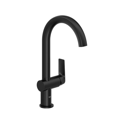 Single-Handle Pull Down Kitchen Faucet Dual Spray 1.75 GPM (6.6 L/min) - Matte Black