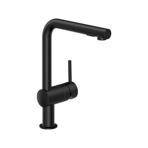 Minta Single-Handle Pull-Out Kitchen Faucet Dual Spray 1.75 GPM (6.6 L/min) - Matte Black