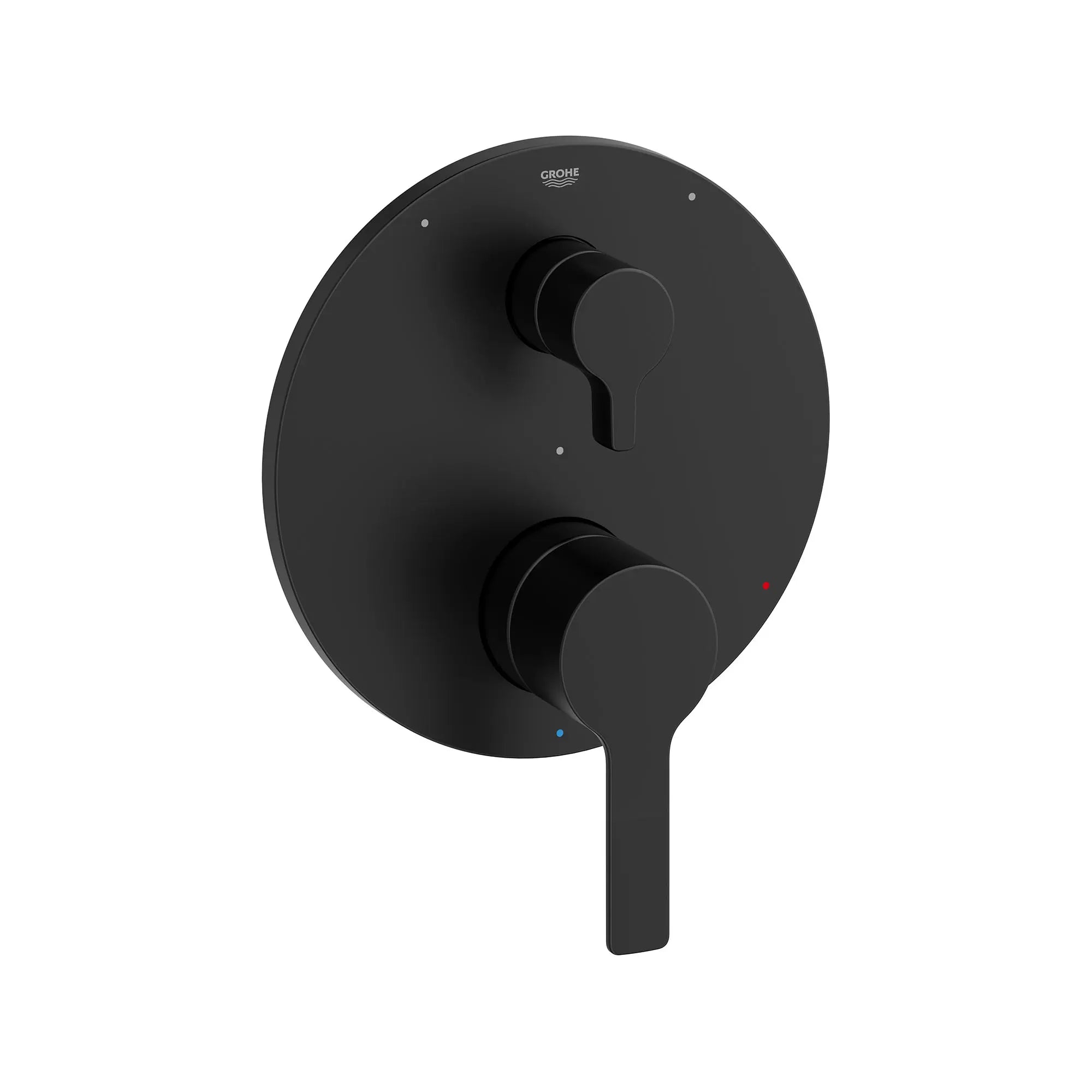 LINEARE PRESSURE BALANCE VALVE TRIM WITH 3-WAY DIVERTER WITH CARTRIDGE // MATTE BLACK // 161585_Lineare_SiloRight_294242430_0001_Feb2023_0_CDNwebp.webp