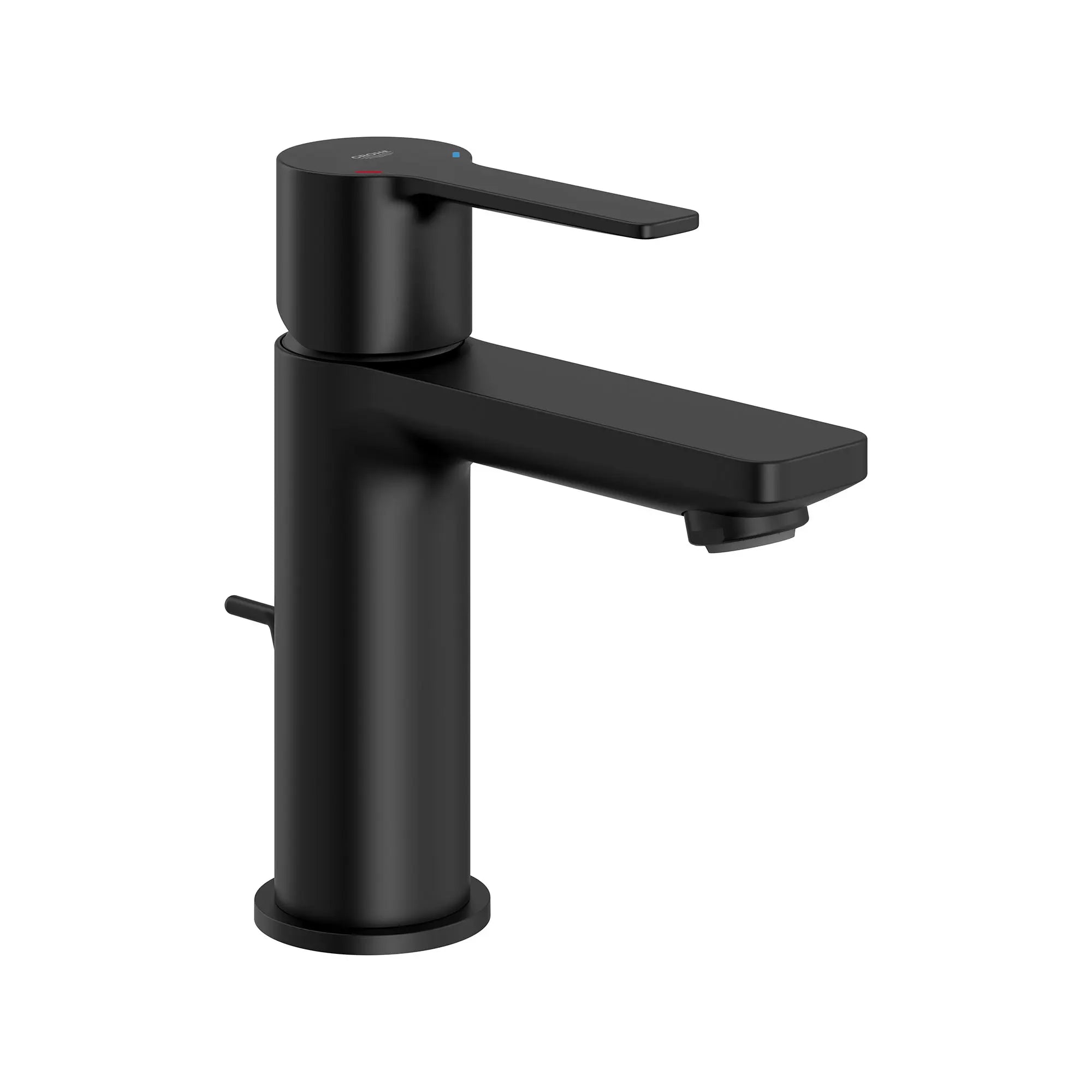 Single Hole Single-Handle XS-Size Bathroom Faucet, 1.2 GPM (4.5 L/min) // MATTE BLACK // 161596_Lineare_SiloRight_23824243A_0001_Feb2023_0_CDNwebp.webp