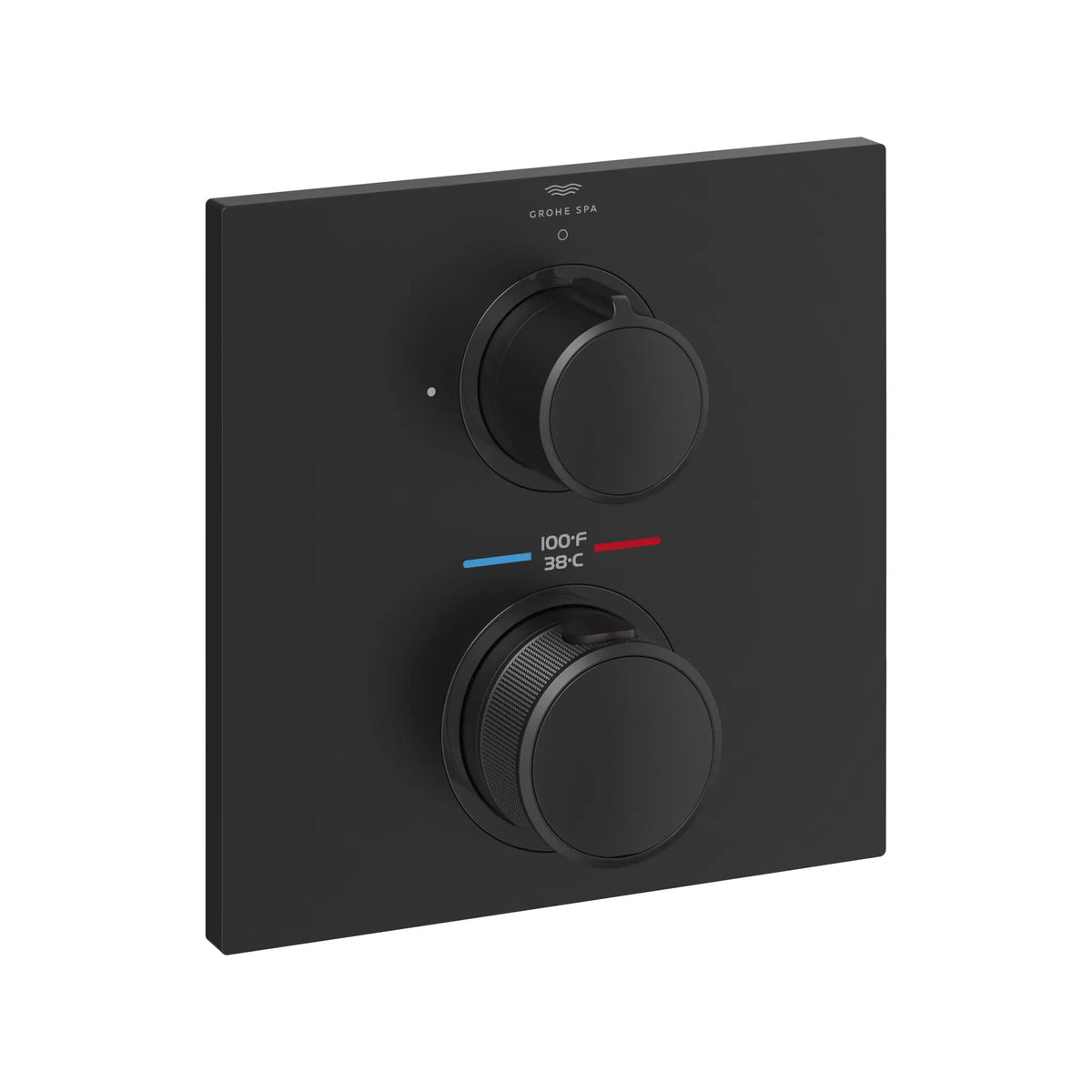 Allure Dual Function 2-Handle Thermostatic Valve Trim // MATTE BLACK // 161627_Allure_SiloRight_291782431_0001_Feb2023_0_CDNwebp_e1b3bea8-5647-4d58-ba8b-8099918f5a39.webp