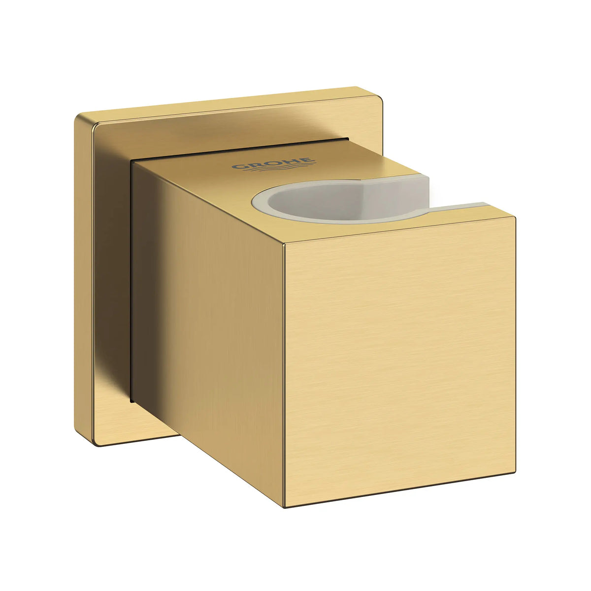 Euphoria Cube+ Handshower Holder // BRUSHED COOL SUNRISE // 161652_EuphoriaCube_SiloRight_27693GN0_0001_Feb2023_0_CDNwebp_e9204ace-ecda-44df-bf34-04020e7359d3.webp
