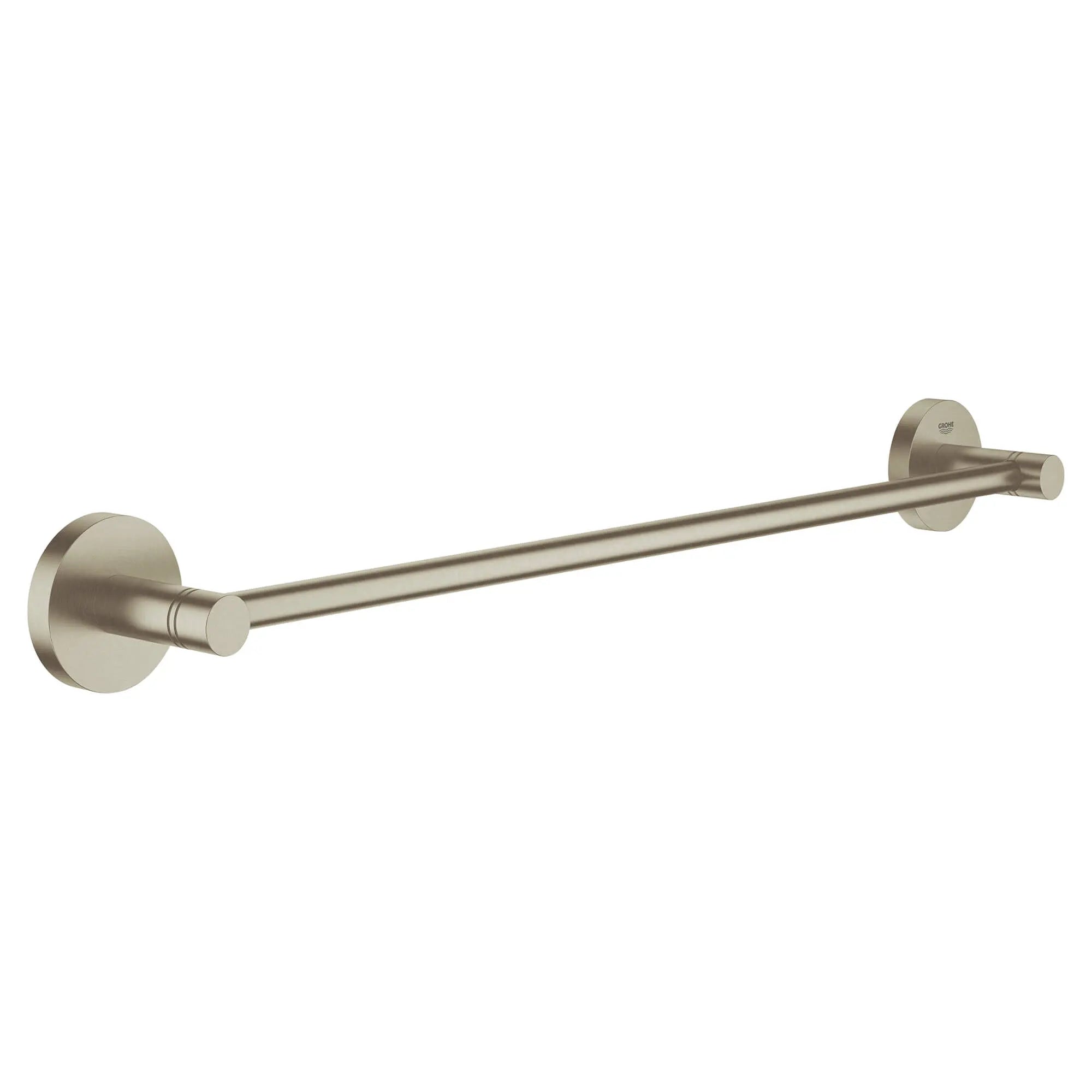 18" Towel Bar // BRUSHED NICKEL INFINITYFINISH // 16166_40688en1-essentials-towel-rail-brushed-nickel-infinityfinish_0_CDNwebp.webp