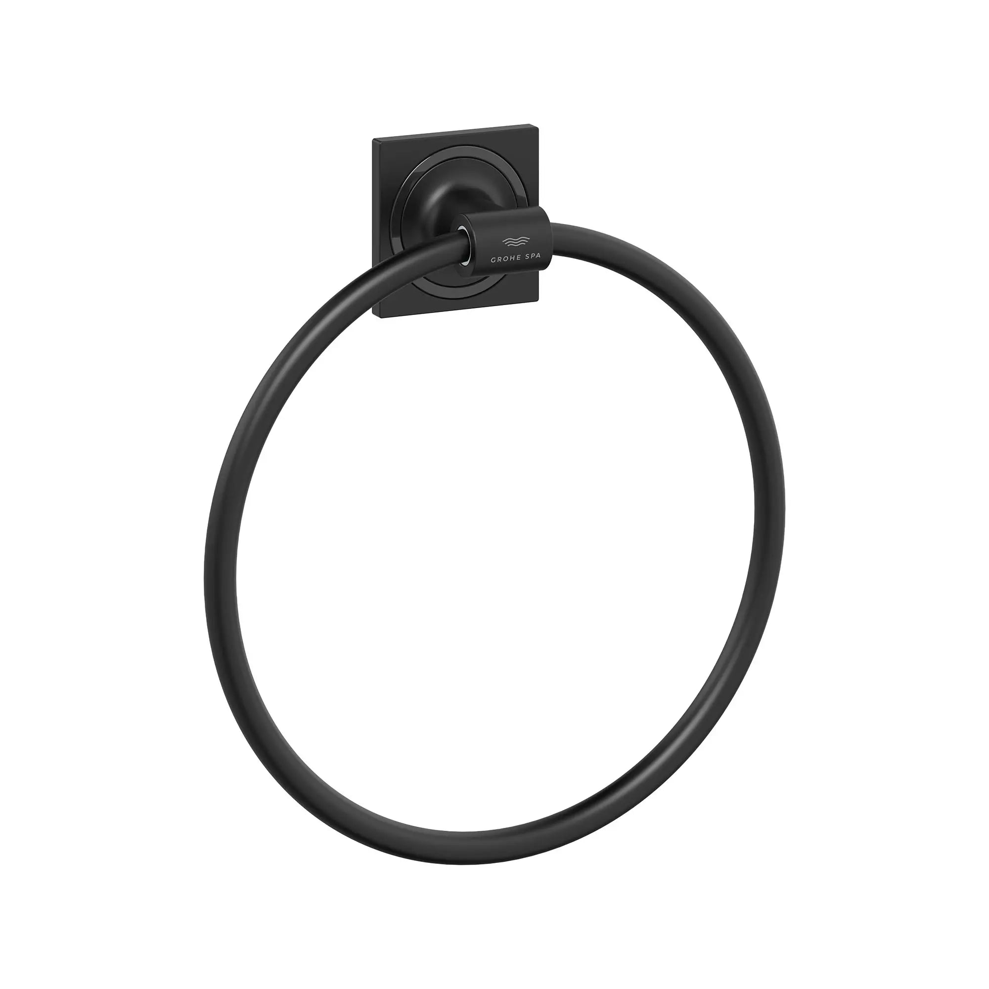 Allure Towel Ring // MATTE BLACK // 161682_Allure_SiloRight_403392431_0001_Feb2023_0_CDNwebp.webp
