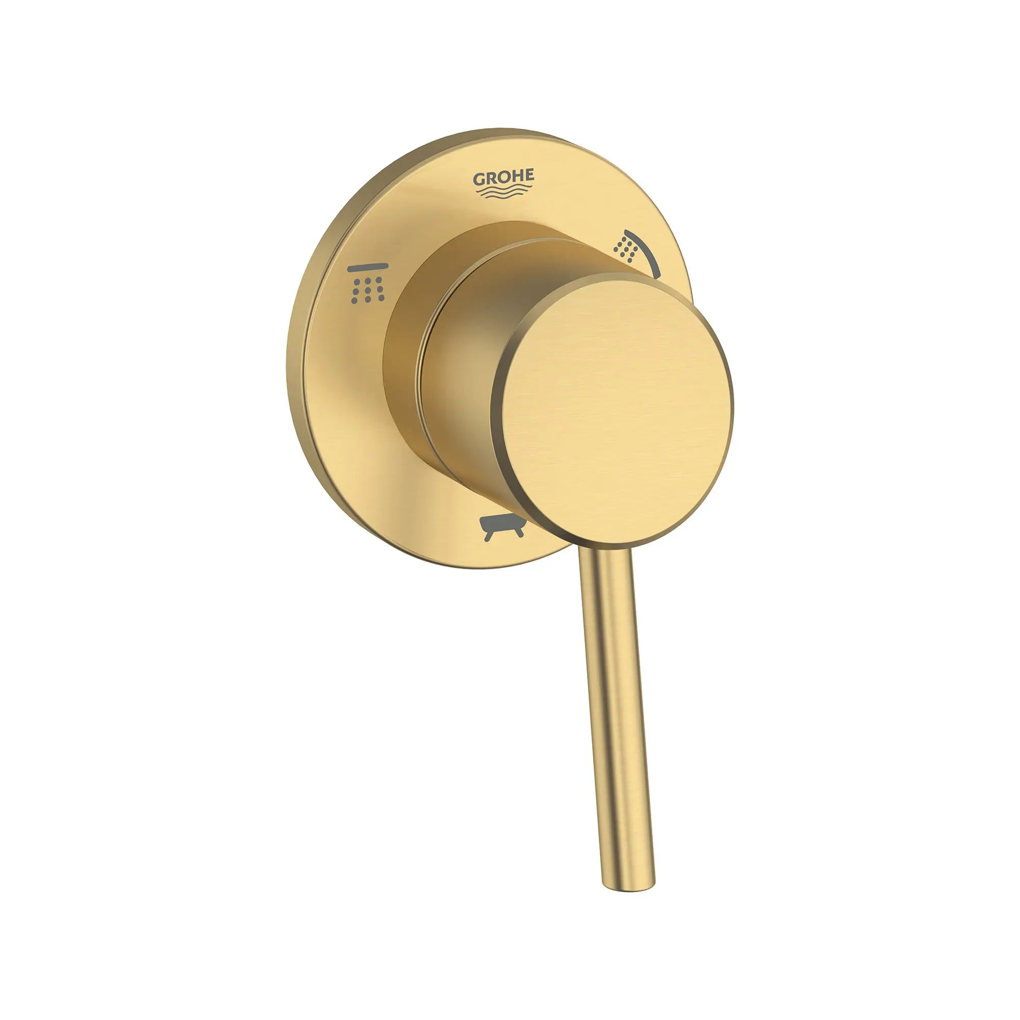 3-Way Diverter Trim // BRUSHED COOL SUNRISE // 161692_Concetto_SiloRight_29106GN1_0001_Feb2023_0_CDNwebp.webp