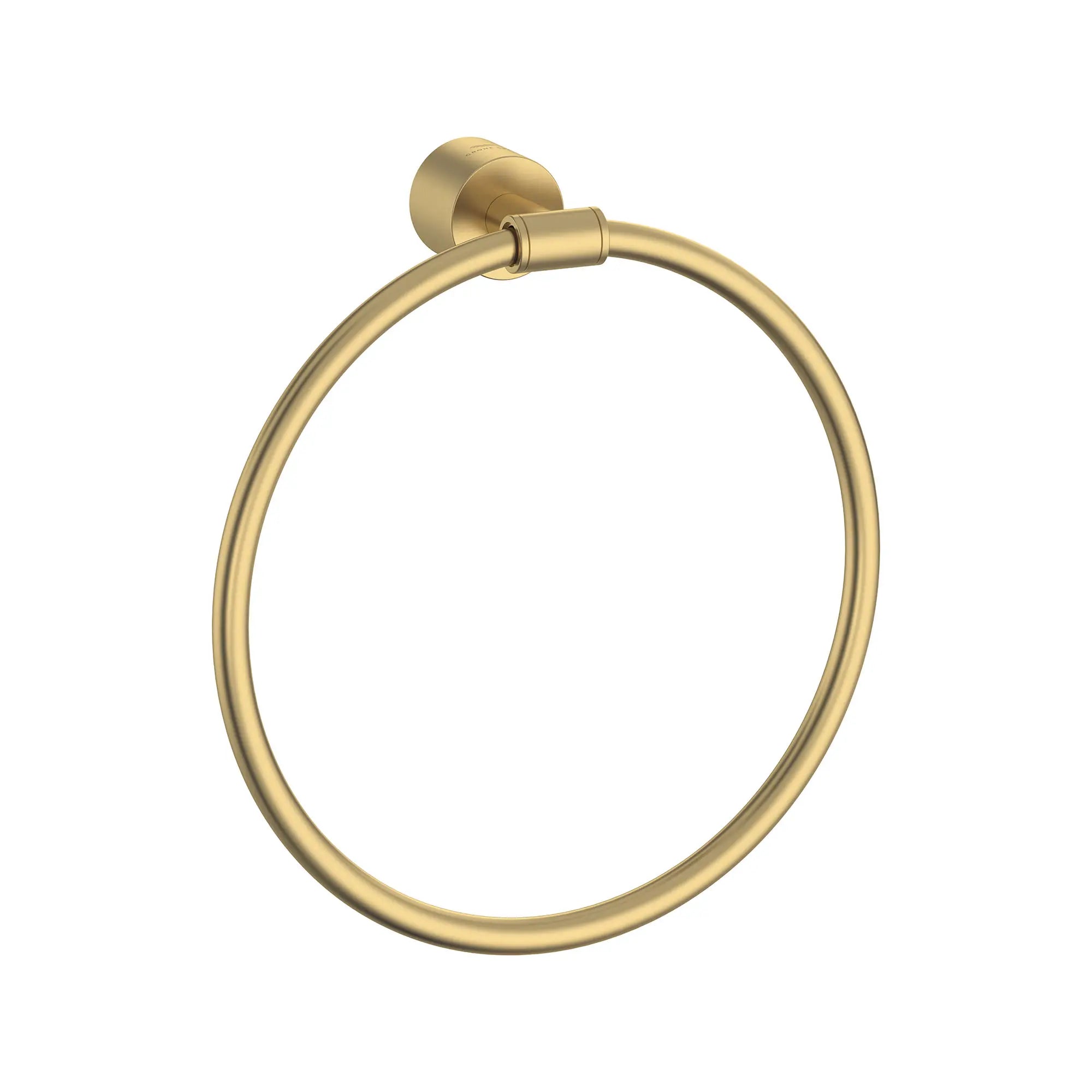 Atrio 8" Towel Ring // BRUSHED COOL SUNRISE // 161710_Atrio_SiloRight_40887GN0_0001_Feb2023_0_CDNwebp.webp