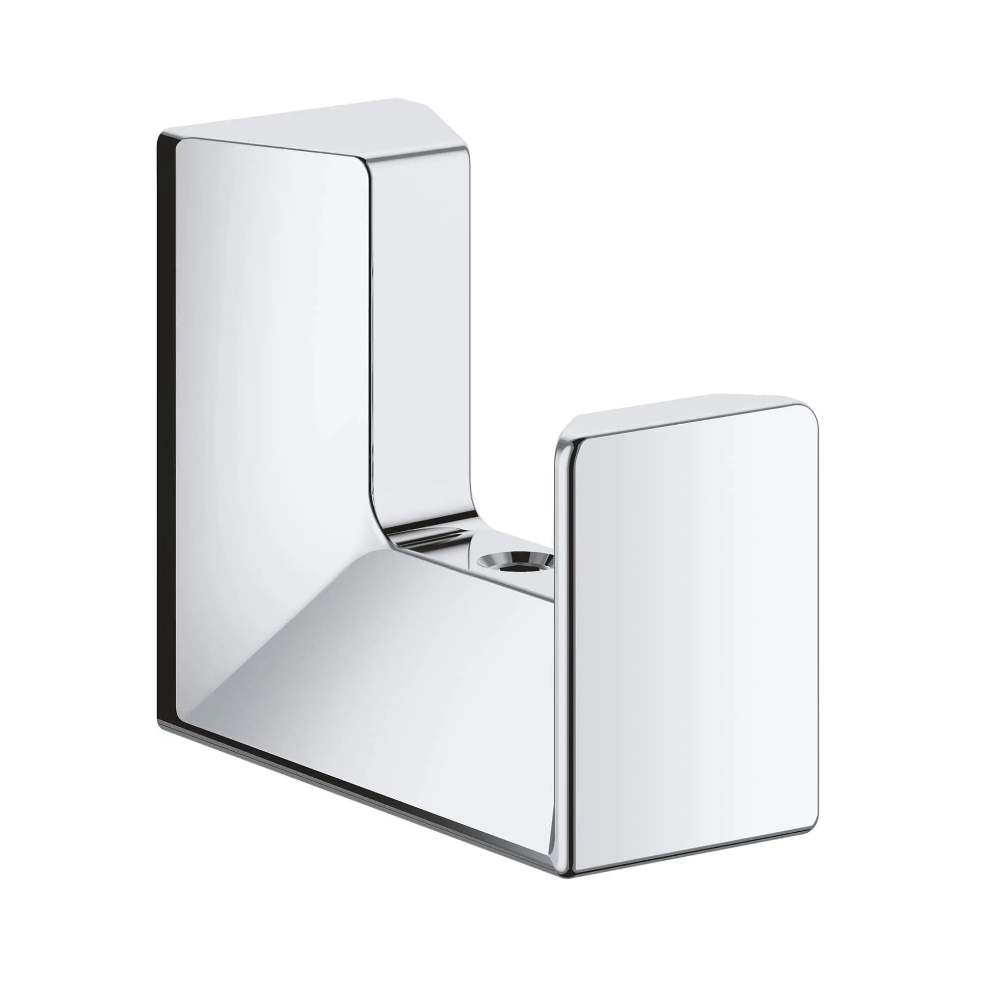 Robe Hook // GROHE STARLIGHT CHROME // 16196_40782000-selection-cube-robe-hook-starlight-chrome_0_CDNwebp.webp
