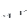 [18027003] Lever Handles (Pair) - GROHE StarLight Chrome