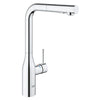[30271000] Essence Single-Handle Pull-Out Kitchen Faucet Dual Spray 1.75 GPM (6.6 L/min) - GROHE StarLight Chrome
