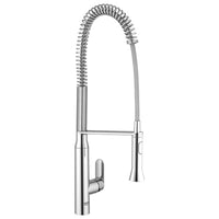 [32951000] K7 Single-Handle Semi-Pro Dual Spray Kitchen Faucet 1.75 GPM (6.6 L/min) - GROHE StarLight Chrome