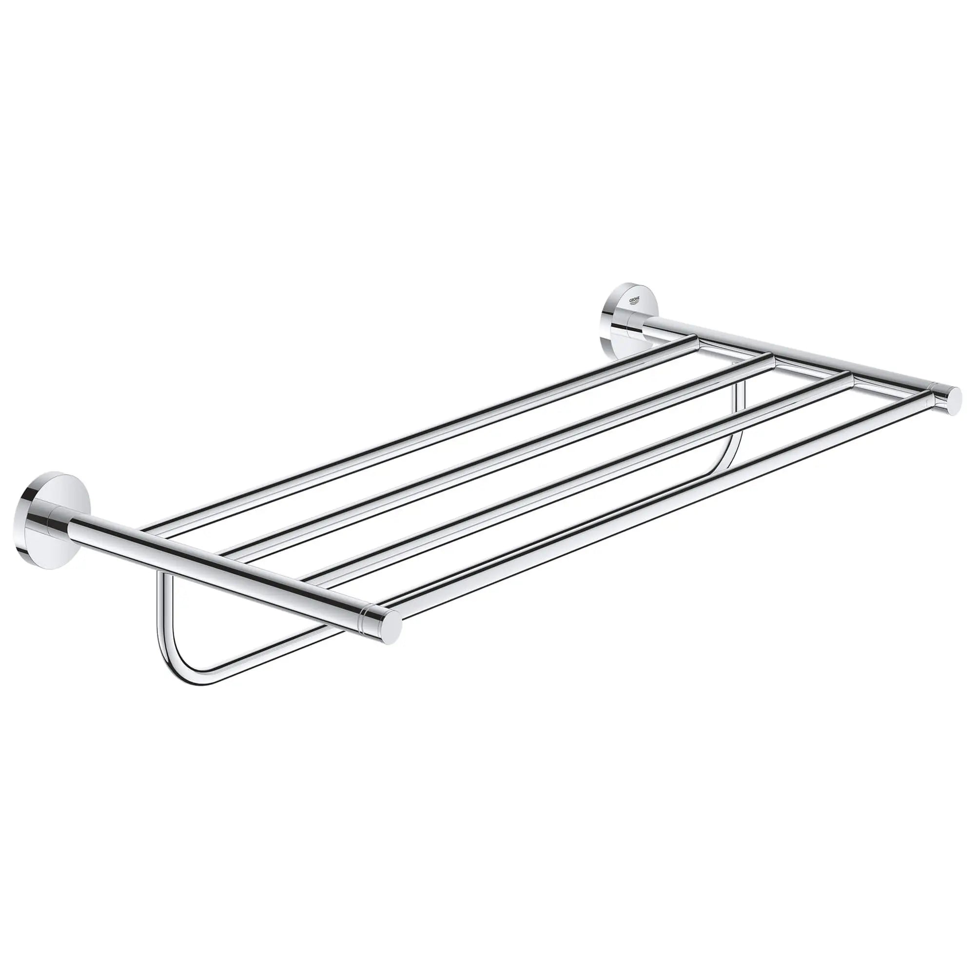 21" Multi Towel Bar // GROHE STARLIGHT CHROME // 16203_40800001-essentials-multi-bath-towel-rack-starlight-chrome_0_CDNwebp.webp