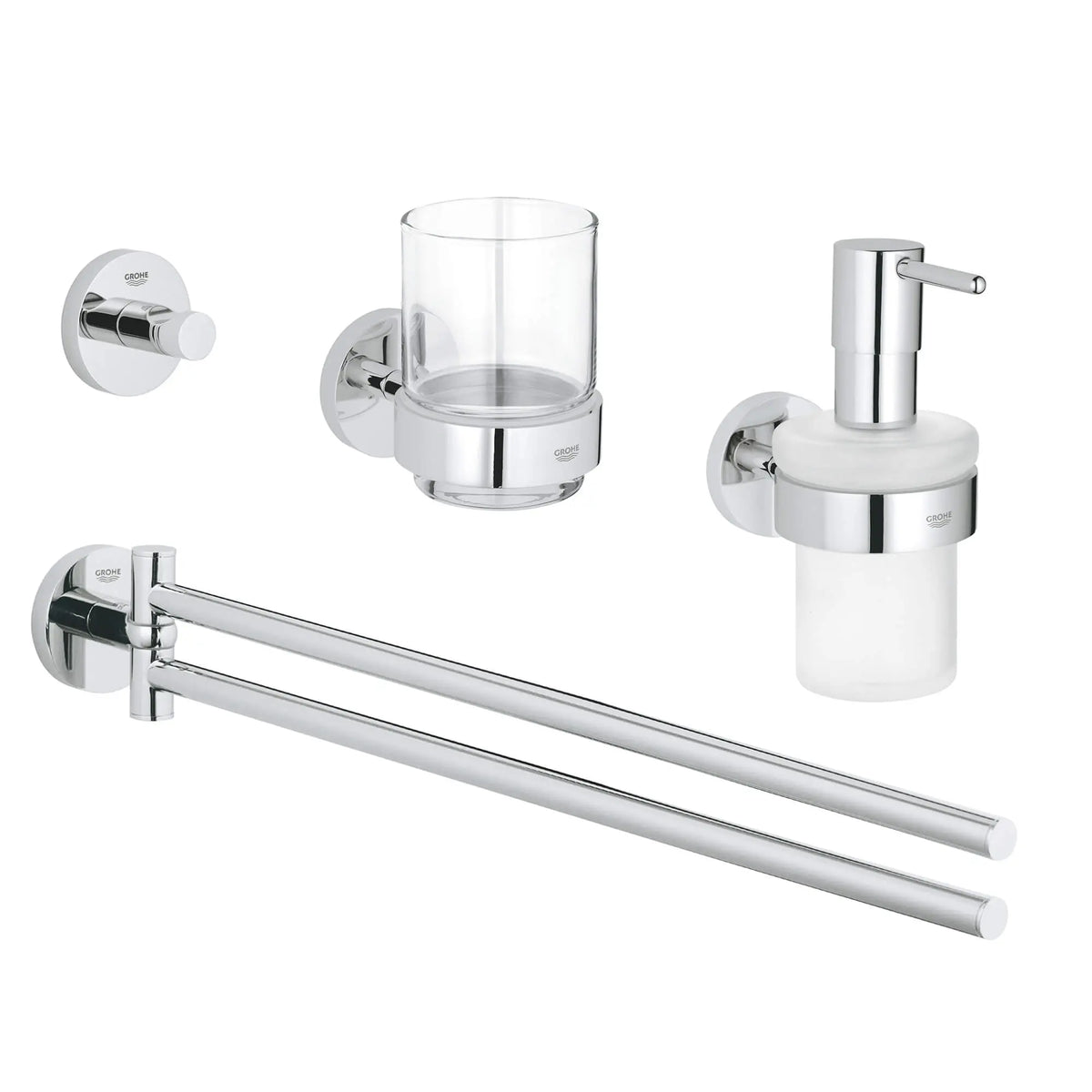 Grohe Essentials Set 4-in-1 Accessory Set