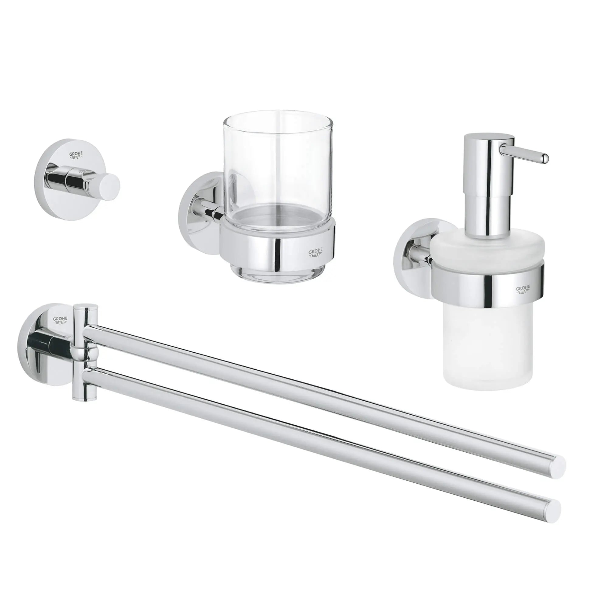 4-in-1 Accessory Set // GROHE STARLIGHT CHROME // 16222_40846001-essentials-master-bathroom-accessories-set-4-in-1-starlight-chrome_0_CDNwebp.webp