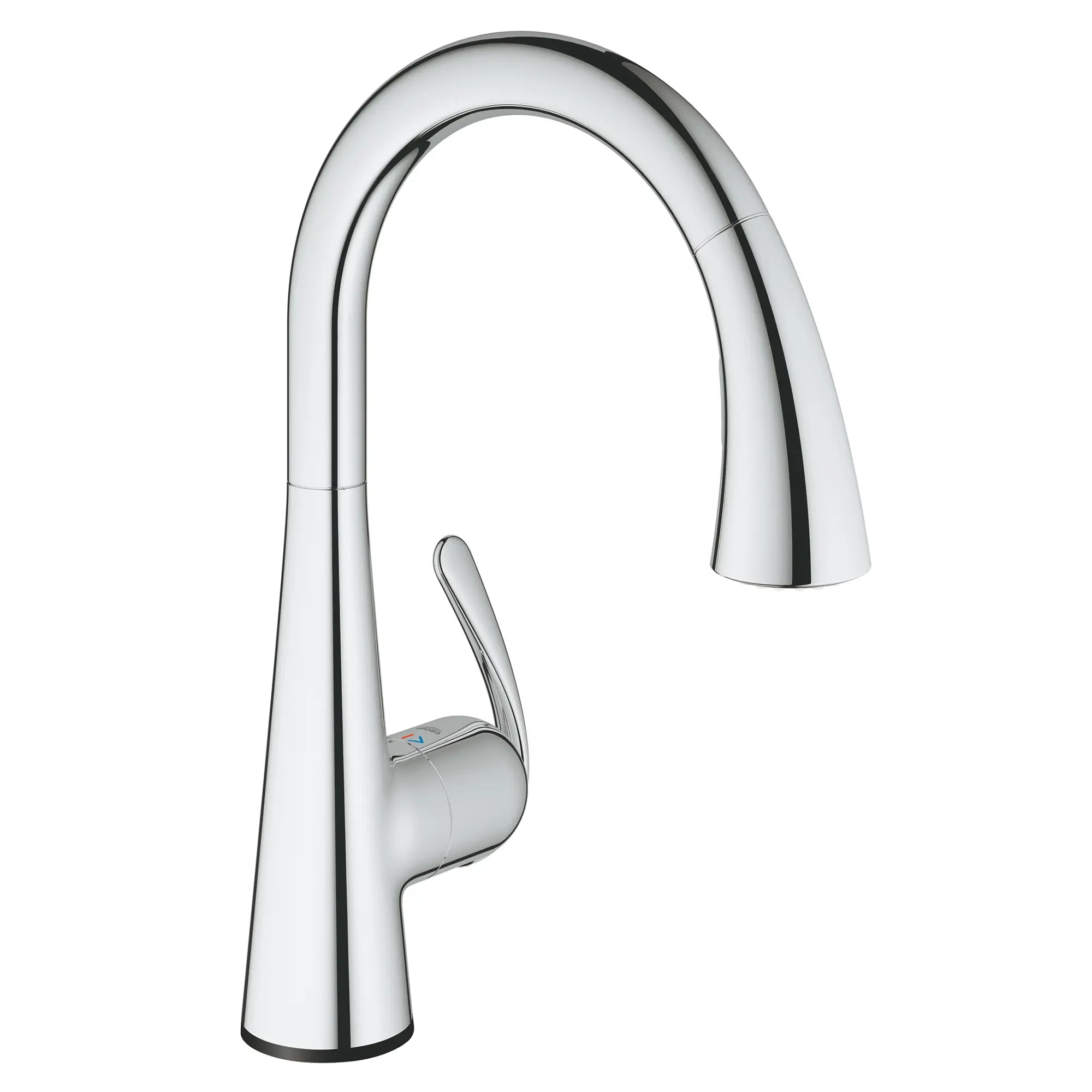 Single-Handle Pull Down Kitchen Faucet Dual Spray 1.75 GPM with Touch Technology // GROHE STARLIGHT CHROME // 162364_30205001_0_CDNwebp.webp
