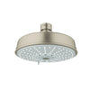 [27130EN0] 160 Shower Head, 6 ¼” - 4 Sprays, 2.5 gpm - GROHE StarLight Chrome