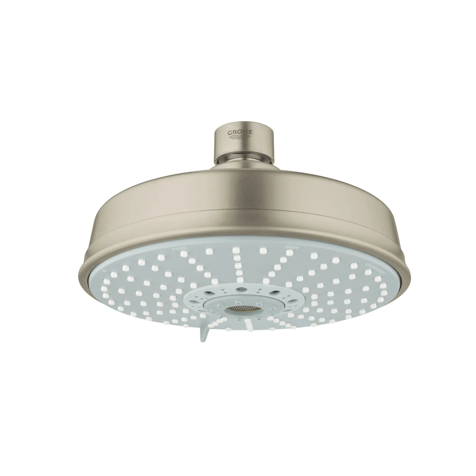 160 Shower Head, 6 ¼” - 4 Sprays, 2.5 gpm // BRUSHED NICKEL INFINITYFINISH // 162394_27130EN0_0_CDNwebp.webp