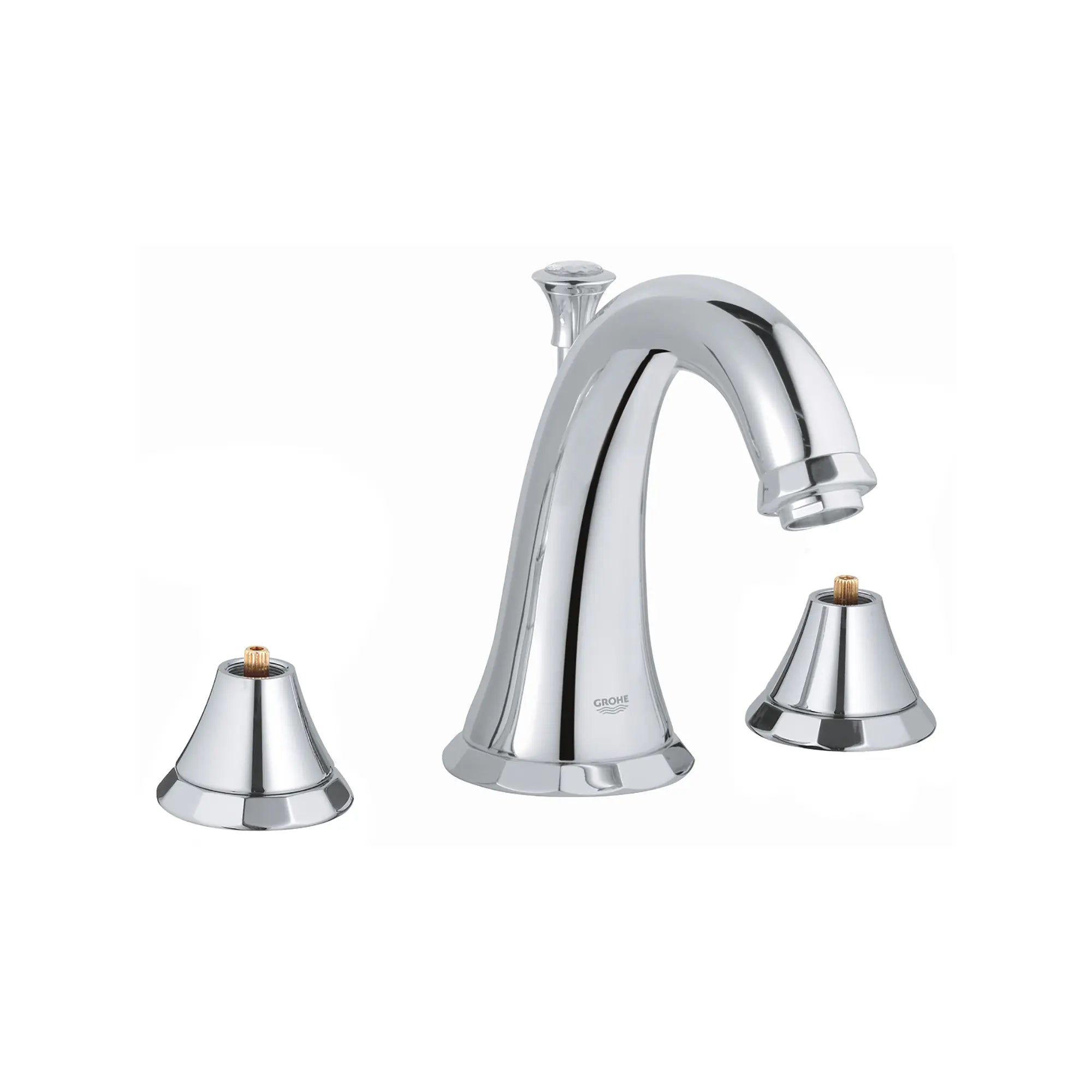 8-inch Widespread 2-Handle S-Size Bathroom Faucet 1.2 GPM // GROHE STARLIGHT CHROME // 162415_2012400A_0_CDNwebp.webp