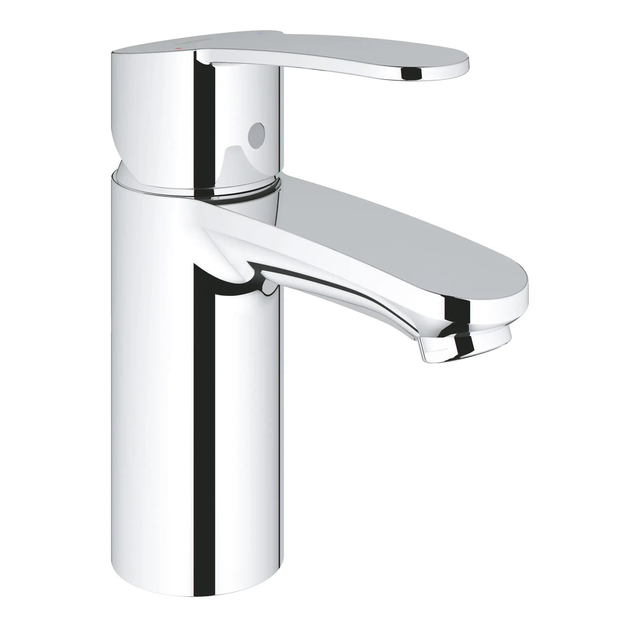 Single Hole Single-Handle S-Size Bathroom Faucet 1.2 GPM Less Drain // GROHE STARLIGHT CHROME // 162418_2304200A_0_CDNwebp.webp