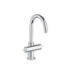 [2102700A] Single Hole 2-Handle L-Size Bathroom Faucet 1.2 GPM - GROHE StarLight Chrome