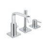 [19302001] 3-Hole Single-Handle Deck Mount Roman Tub Faucet with Hand Shower - GROHE StarLight Chrome