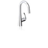 [32283000] Single-Handle Pull Down Kitchen Faucet Dual Spray 1.75 GPM - GROHE StarLight Chrome