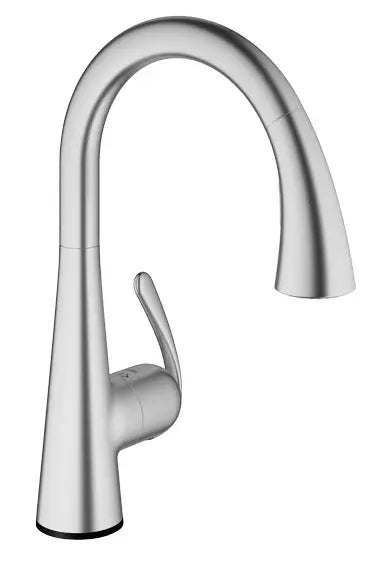 Single-Handle Pull Down Kitchen Faucet Dual Spray 1.75 GPM with Touch Technology - SuperSteel InfinityFinish