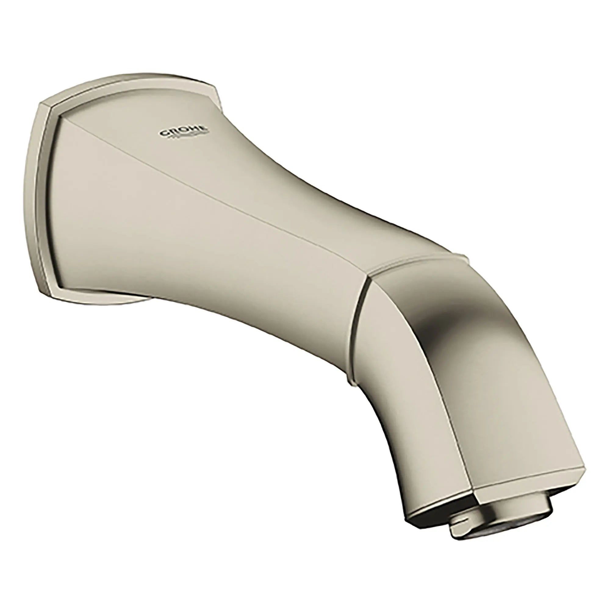 Tub Spout // NICKEL BROSSÉ INFINITYFINISH // 163135_13342EN0-Grandera-Tub-Spout-Brushed-Nickel-Silo_0_CDNwebp.webp