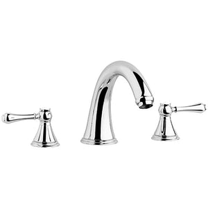 [25506BE0] Roman Tub Filler With 2.5 GPM Personal Hand Shower - GROHE StarLight Chrome