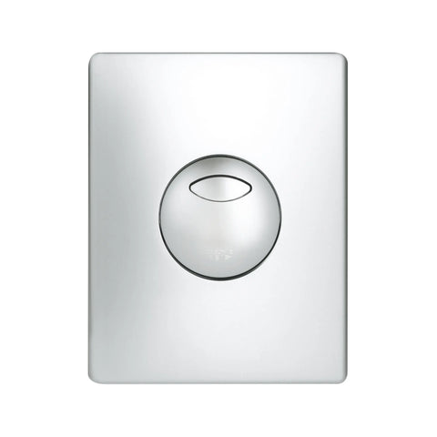 Wall Plate - Matte Chrome