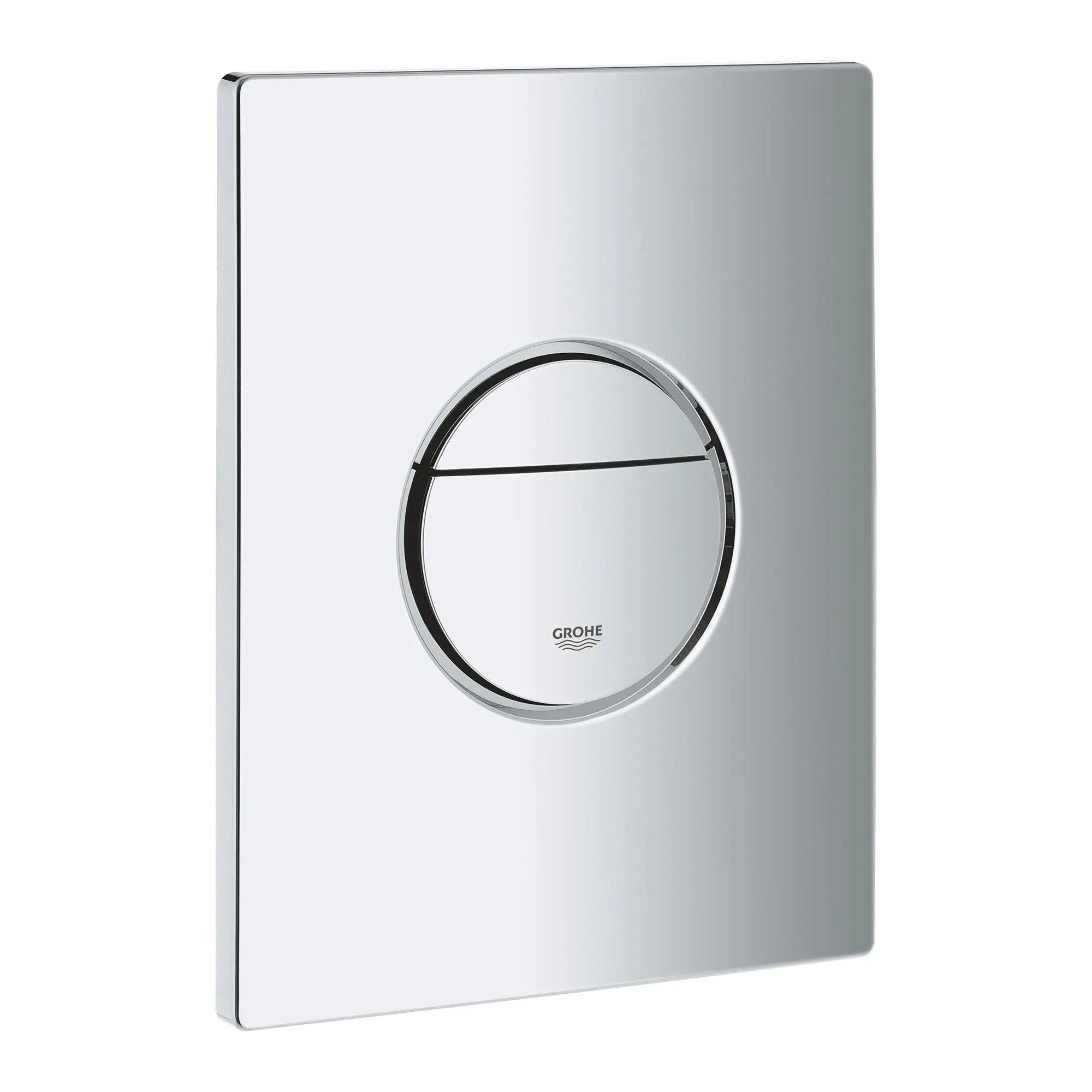 Cosmopolitan Actuation Plate // GROHE STARLIGHT CHROME // 163233_38765000-Nova-Cosmopolitan-Actuation-Plate-StarLight-Chrome-silo_0_CDNwebp.webp