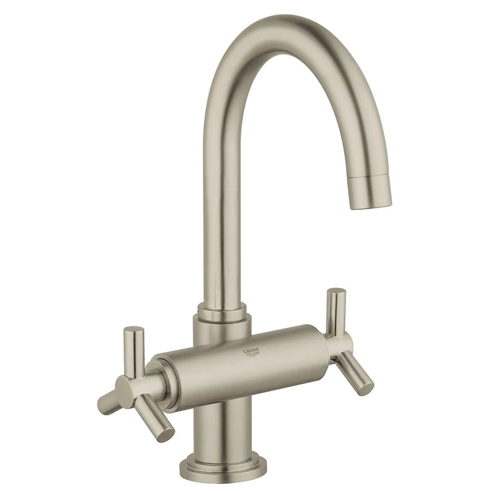 2-Handle Single-Hole High-Arc Bathroom Faucet - 1.5 GPM // BRUSHED NICKEL INFINITYFINISH // 163243_21027EN0-Atrio-2-Handle-Single-Hole-High-Arc-Bathroom-Faucet-15-GPM-in-Brushed-Nickel-Silo-3_0_CDNwebp.webp