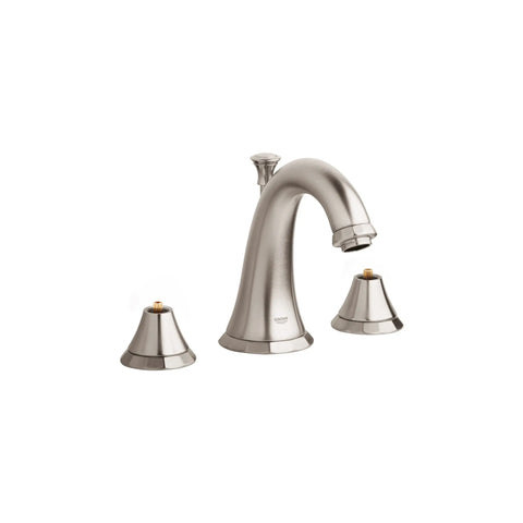 8 in. Widespread 2-Handle Bathrrom Faucet - 1.5 GPM - Brushed Nickel InfinityFinish