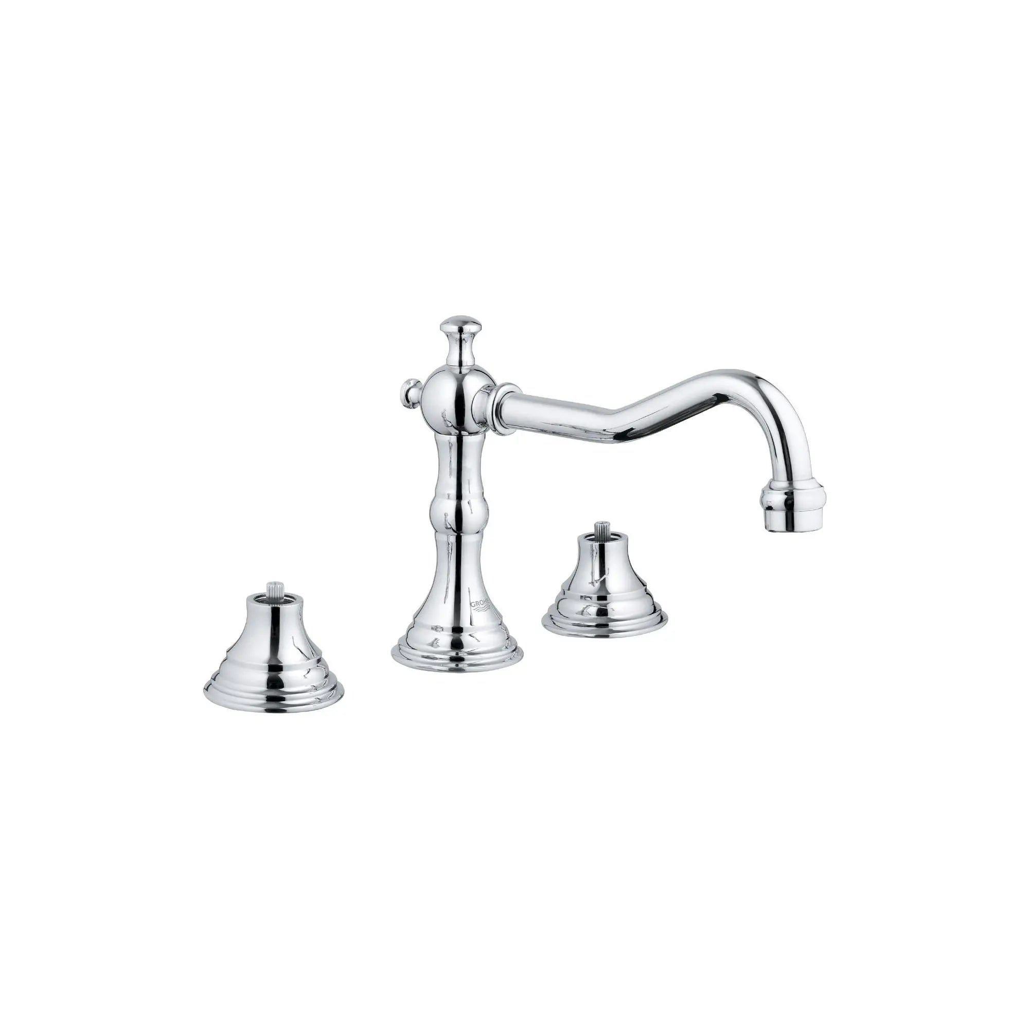 8-inch Widespread 2-Handle S-Size Bathroom Faucet 1.5 GPM // GROHE STARLIGHT CHROME // 163274_20134000-Bridgeford-8-in-Widespread-2-Handle-3-Hole-Bathroom-Faucet-15-GPM-in-Chrome-Silo_0_CDNwebp.webp