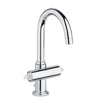 [21027000] 2-Handle Single-Hole High-Arc Bathroom Faucet - 1.5 GPM - Brushed Nickel InfinityFinish