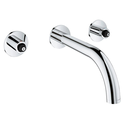 2-Handle Wall-Mount Faucet 1.2 GPM - GROHE StarLight Chrome