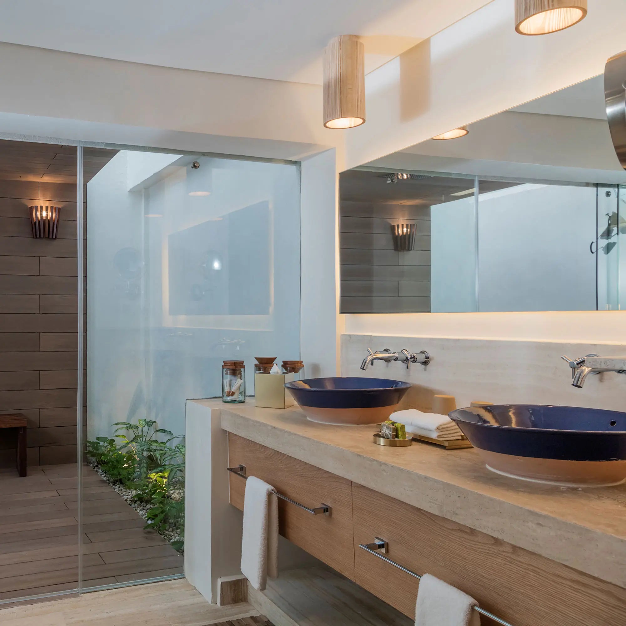 2-Handle Wall-Mount Faucet 1.2 GPM // GROHE STARLIGHT CHROME // 163291_20173003-Atrio-8-Widespread-Bathroom-Faucet-M-Size-in-Chrome-lifestyle_0_CDNwebp.webp