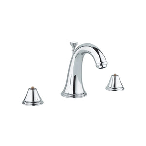 [2080100A] 8-inch Widespread 2-Handle S-Size Bathroom Faucet 1.2 GPM - GROHE StarLight Chrome