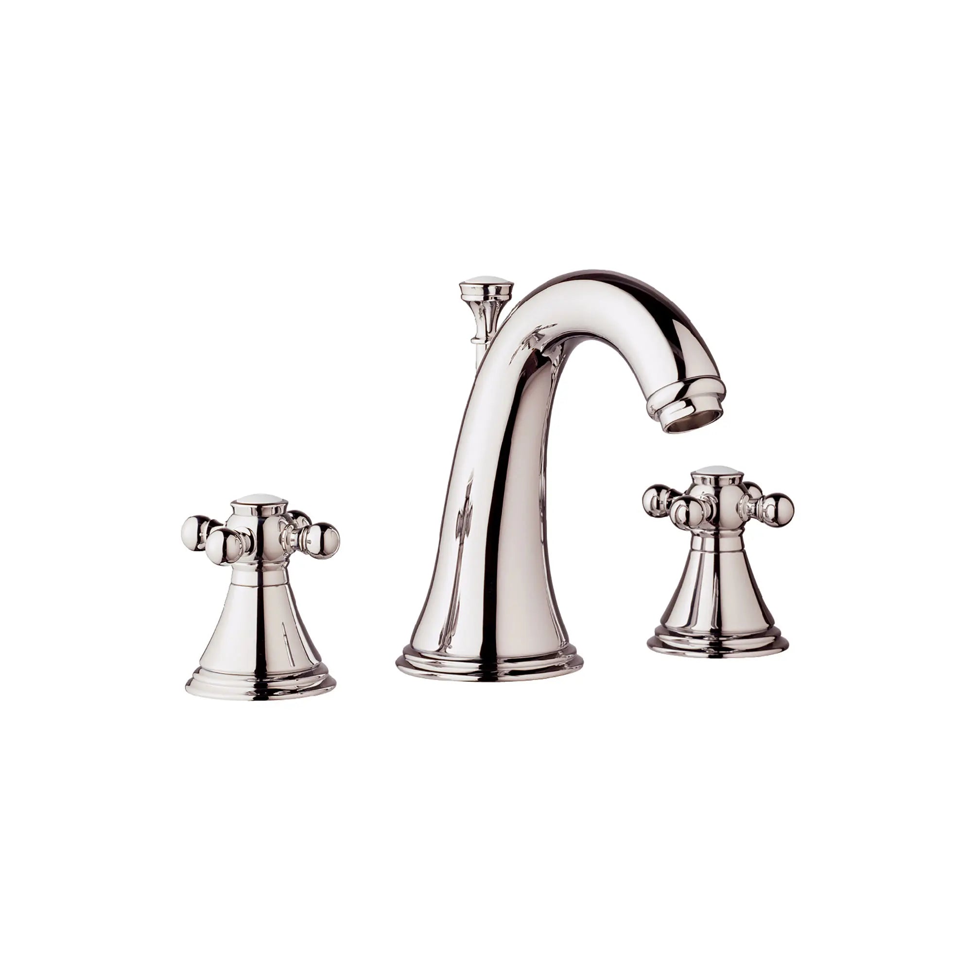 8-inch Widespread 2-Handle S-Size Bathroom Faucet 1.2 GPM // POLISHED NICKEL INFINITYFINISH // 163305_Geneva-8-in-Widespread-2-Handle-Mid-Arc-Bathroom-Faucet-12-GPM-in-Polished-Nickel-Silo_0_CDNwebp.webp