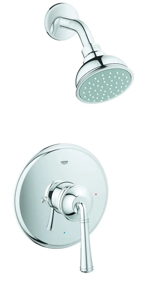 Pressure Balance Valve Shower Combo - GROHE StarLight Chrome