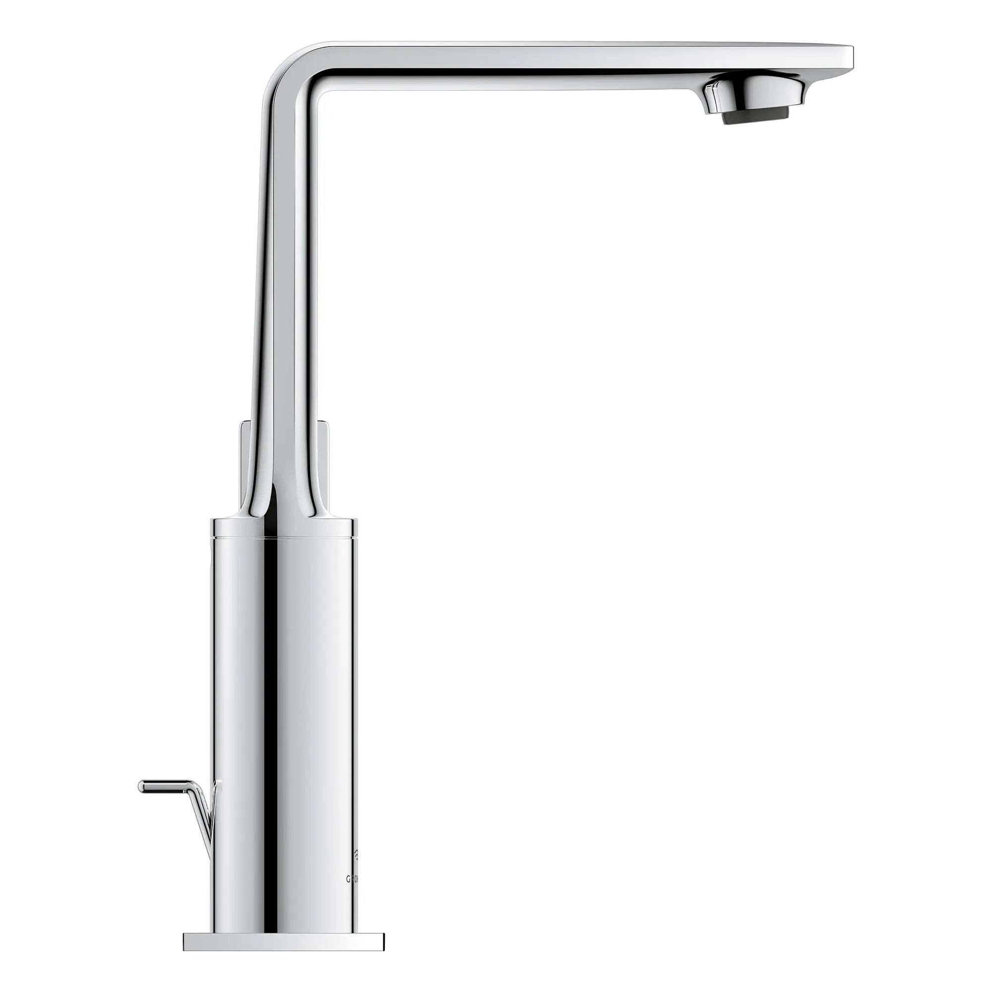 Allure Single-Hole Single-Handle L-Size Bathroom Faucet, 1.2 GPM (4.5 L/min) // GROHE STARLIGHT CHROME // 163422_Allure_SiloSide_23858001_0001_Feb2023_0_CDNwebp.webp