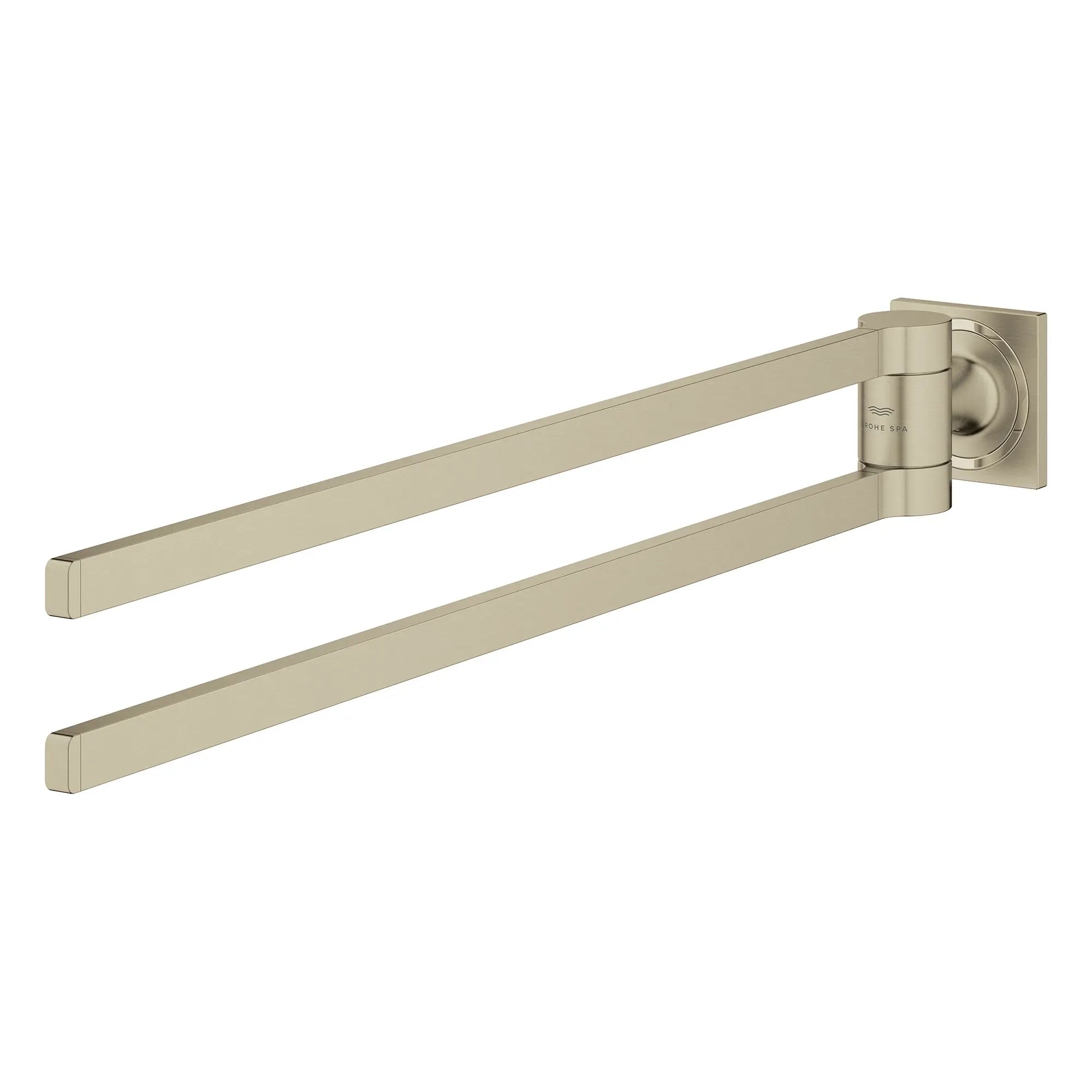 Allure 24" Double Towel Bar // BRUSHED NICKEL INFINITYFINISH // 163432_Allure_SiloLeft_40342EN1_0001_Feb2023_0_CDNwebp_1878afa7-a288-4804-a7ad-615bd0e088da.webp
