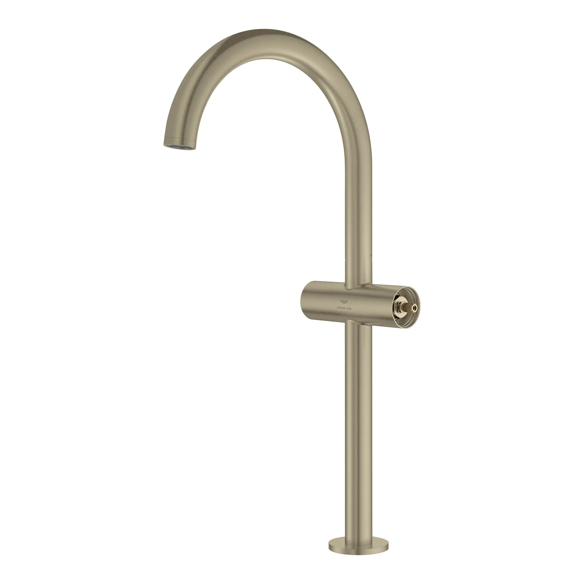 Atrio Single Hole Two-Handle Vessel Sink Faucet without Handles, 1.2 GPM (4.5 L/min) // BRUSHED NICKEL INFINITYFINISH // 163453_Atrio_SiloLeft_21161EN0_0001_Feb2023_0_CDNwebp.webp