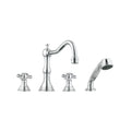 [18733000] Cross Handles (Pair) - GROHE StarLight Chrome