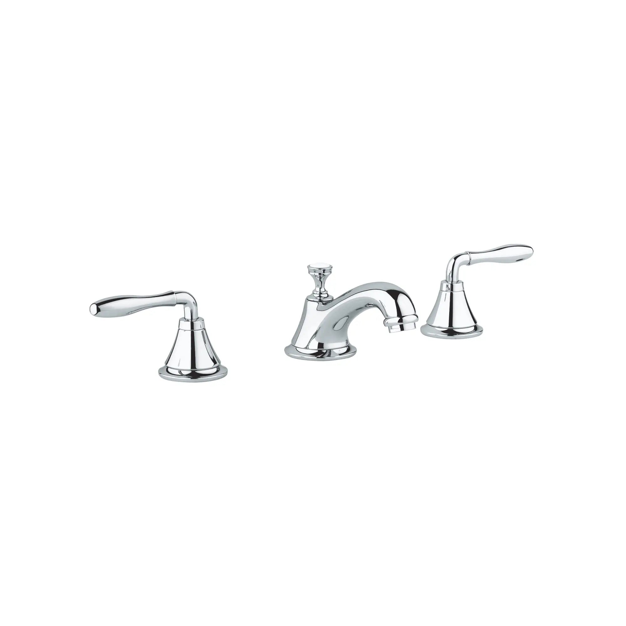 8-inch Widespread 2-Handle S-Size Bathroom Faucet 1.2 GPM // GROHE STARLIGHT CHROME // 163499_2080000A_1_0_CDNwebp.webp